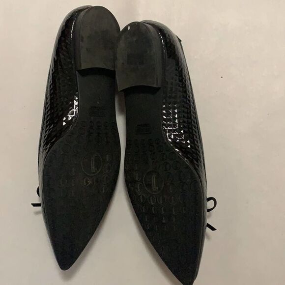 JON  JOSEF PATENT LEATHER FLATS SIZE 8 1/2 - Picture 2 of 9